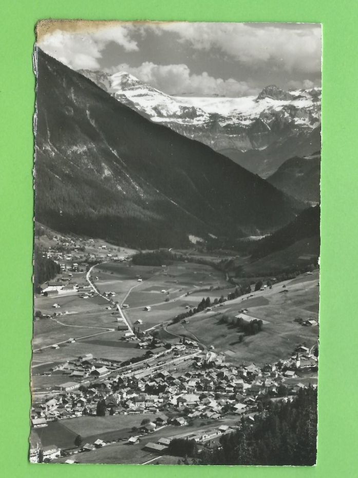 Cartoline postali: Zweisimmen mit Wildstrubel – Usato da Zürich venduto da t24_de