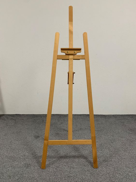 Große Holz-Staffelei Mit Tafel & Whiteboard – Doppelseitig, 115x75 Cm, Inkl. Stifte & Tuch, Französische Qualität, Für Kinder Ab 3 Jahren Holzstaffelei Kinder