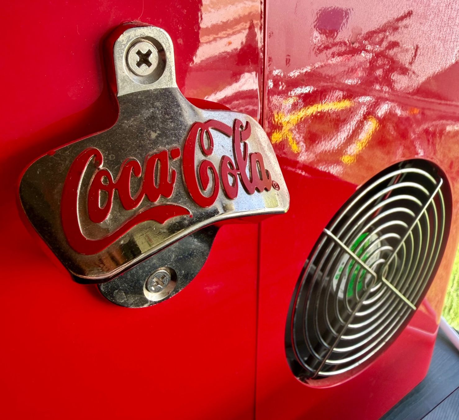 Elettrodomestici da cucina: Coca Cola Eiswürfelmaschine rot, mit Schaufel – Usato da Trimmis venduto da Bros78 1