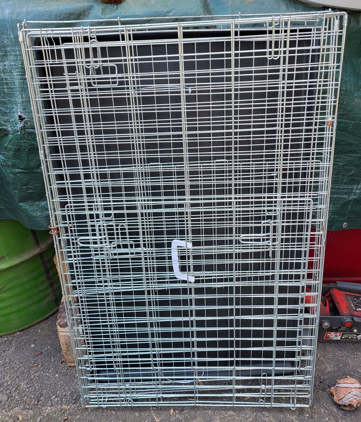 Käfige, Transport & Sicherheit: Gabbia/box cane grande – Gebraucht aus Sonvico von nuvola04