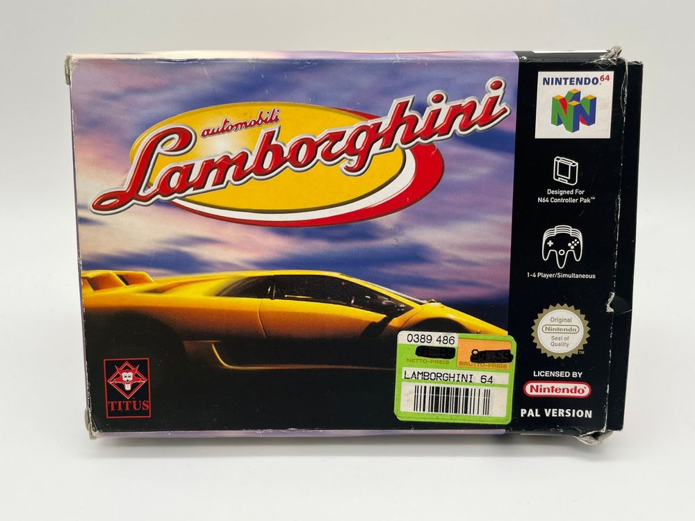 Automobili Nintendo 64 N64 OVP PAL Kaufen auf Ricardo