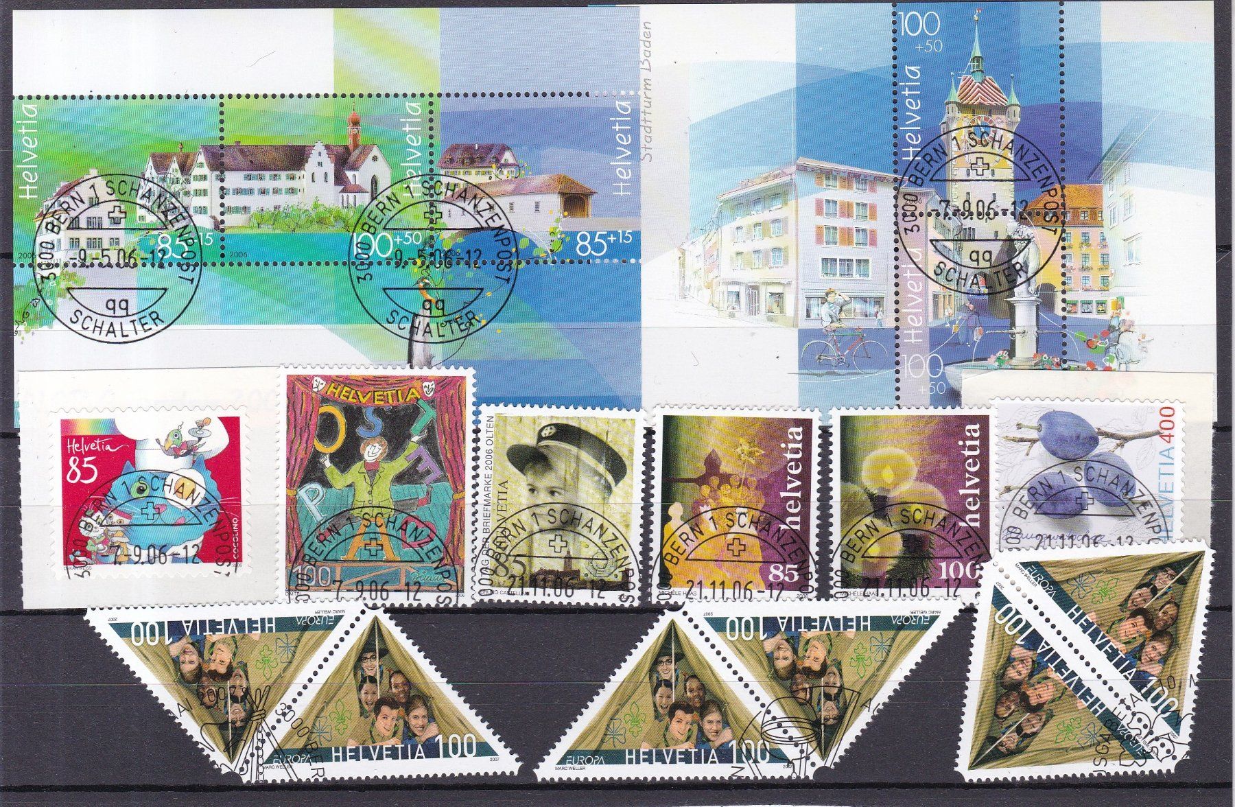 Tutti i francobolli: CH Briefmarken Lot ab 2005, ET – Usato da Münchwilen AG venduto da Nesar 5