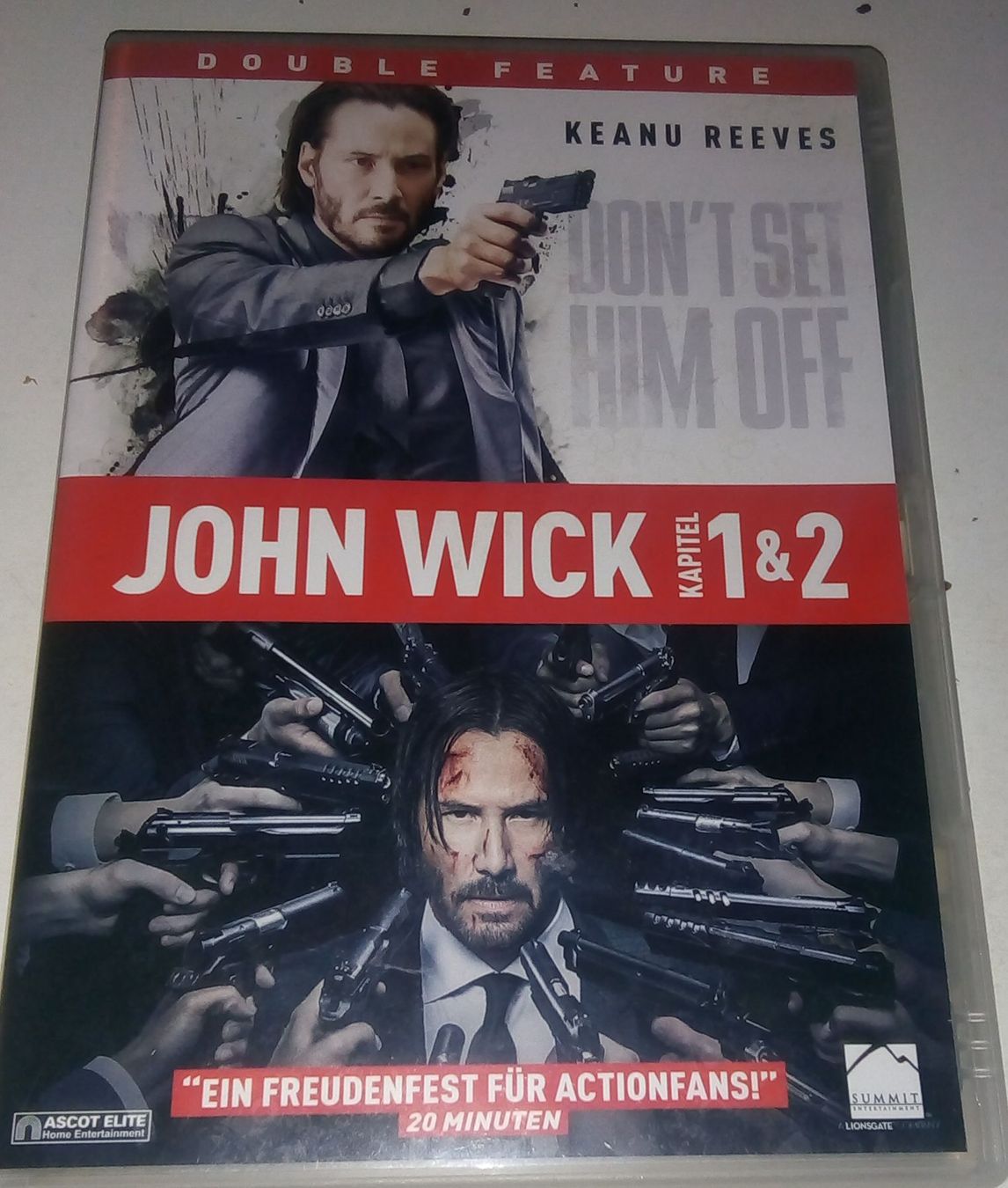 Alle DVDs: John Wick Kapitel (1 & 2)  Deutsch & Englisch   2-DVD's – Gebraucht aus St.Gallen von elk2023