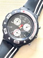 Swatch Uhr, Black Stripes, Chronograph