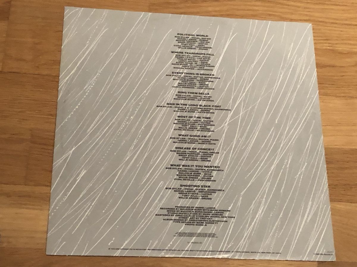 Schallplatten: Bob Dylan. 1989. OH MERCY – Gebraucht aus Faulensee von Mizuno06 3