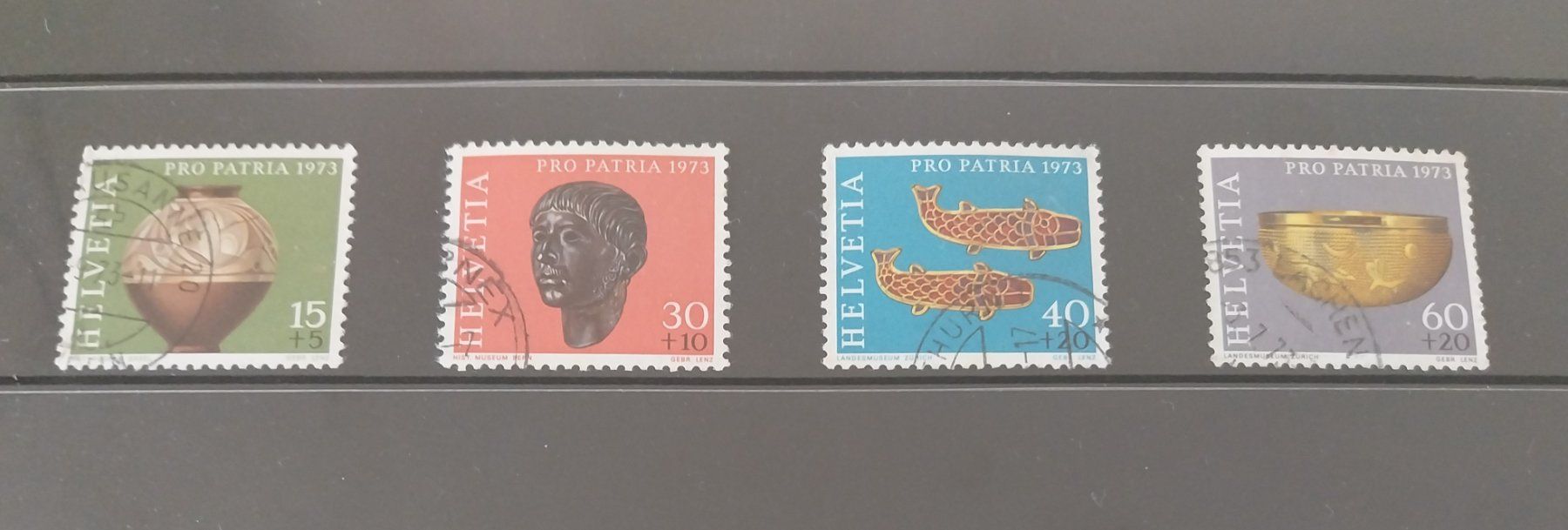 Tutti i francobolli: Timbres ProPatria 1973 – Usato da Bussigny venduto da jaqual