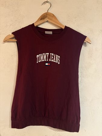 Débardeur Tommy Jeans bordeaux taille S