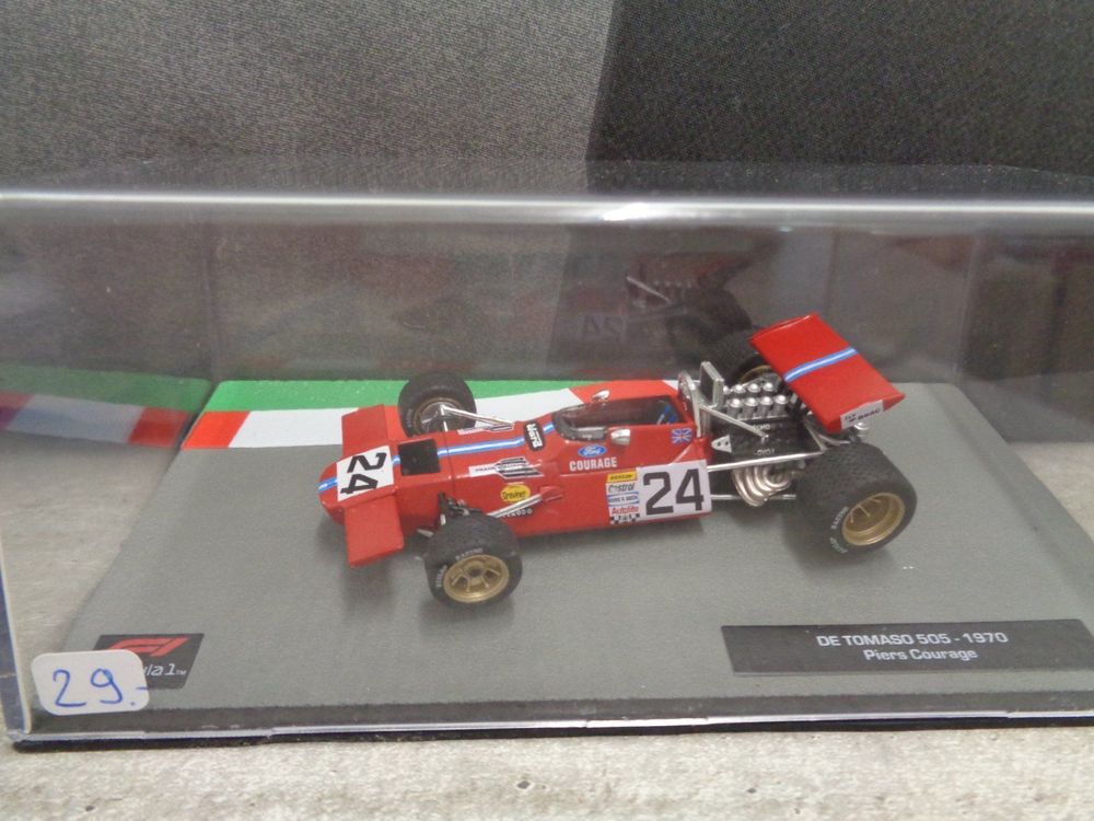 De Tomaso - 505/38 Ford 1970 - Minichamps - 1/43 - Voiture miniature
