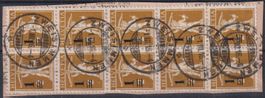 R27) Tellknabe 132 auf Papier, Vollstempel Zweisimmen