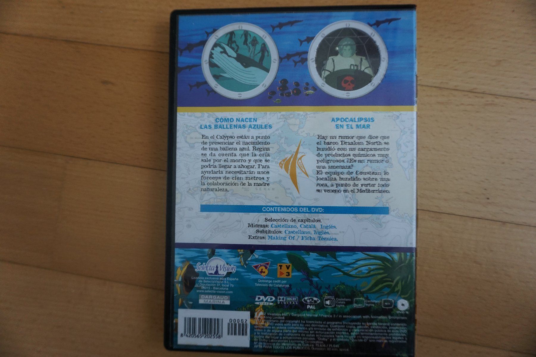 Musikinstrumente: Leyendas del Oceano - Jacques Cousteau – Gebraucht aus Hochdorf von Aguadulce 1
