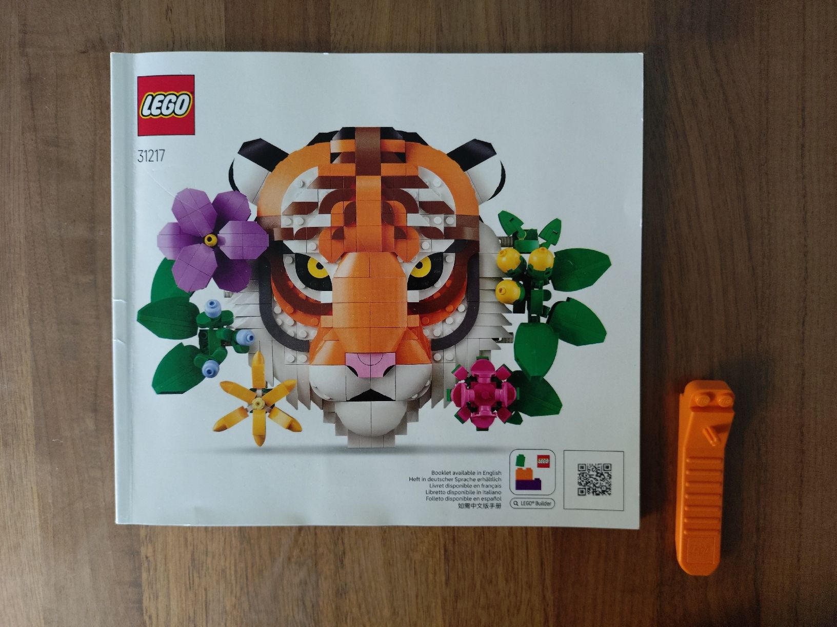 Lego Giocattoli: LEGO Tiger Tigerkopf aufstell- oder aufhängbar – Usato da Gossau ZH venduto da Lichtlein 3