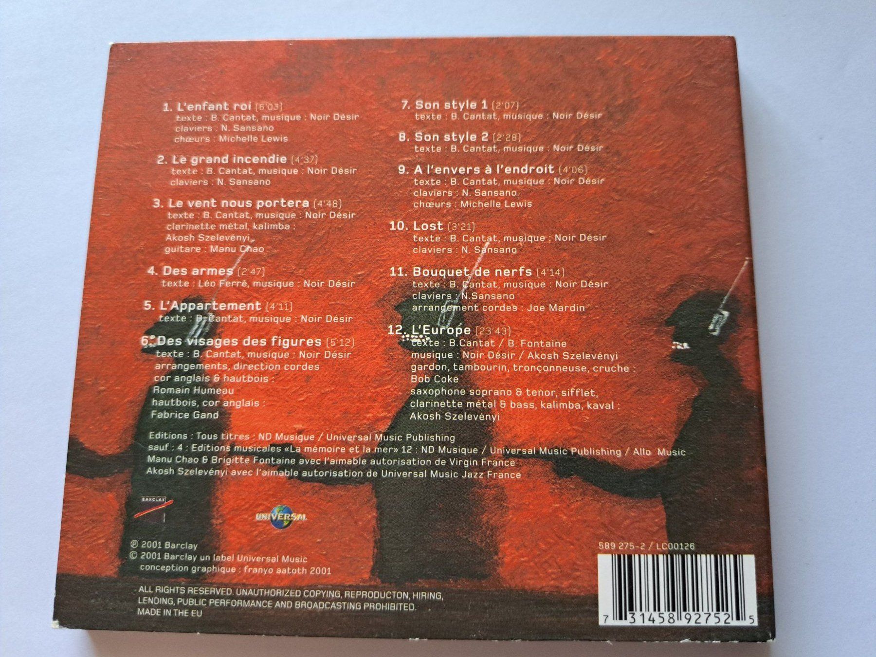 CDs: Cd Noir Désir - Des Visages des figures – D'occasion à Pully par bro_n52j 1