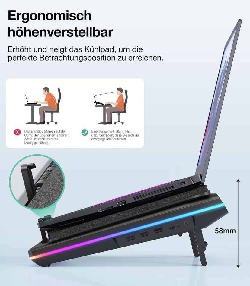 PCs: Ilano Laptop Kühlpad  – Gebraucht aus Schmitten FR von mat_gvs8 5