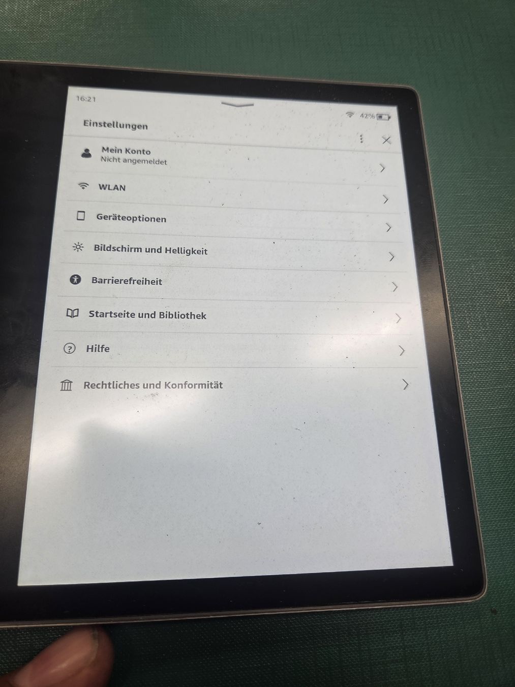Amazon Tablet PC: Amazon Kindle Oasis 2 E-Reader wie neu  – Gebraucht aus Flawil von Hamdia12 1