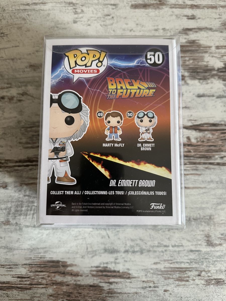 Funko Statuette: Funko POP! / DR.BROWN-BACK TO THE FUTURE – Nuovo (secondo la descrizione) da Unterstammheim venduto da Robin059 1