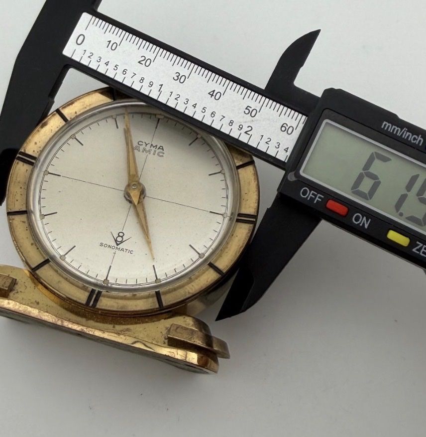 Cyma Wecker: Vintage Cyma Amic Sonomatic Wecker Messing mechanisch  – Gebraucht aus Untersiggenthal von TimeandShine 5
