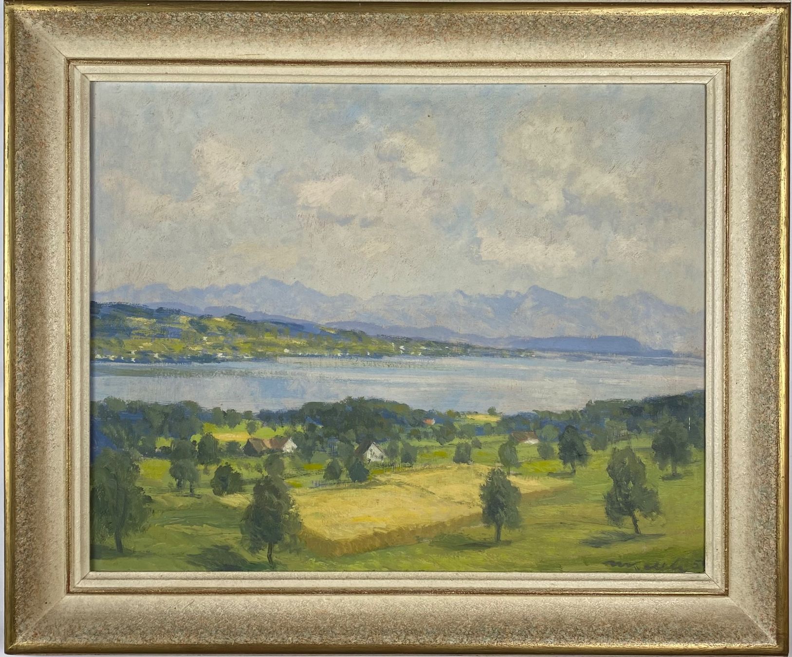 Dipinti: Max Keller - am Zürichsee – Usato da Basel venduto da bigmbh 1