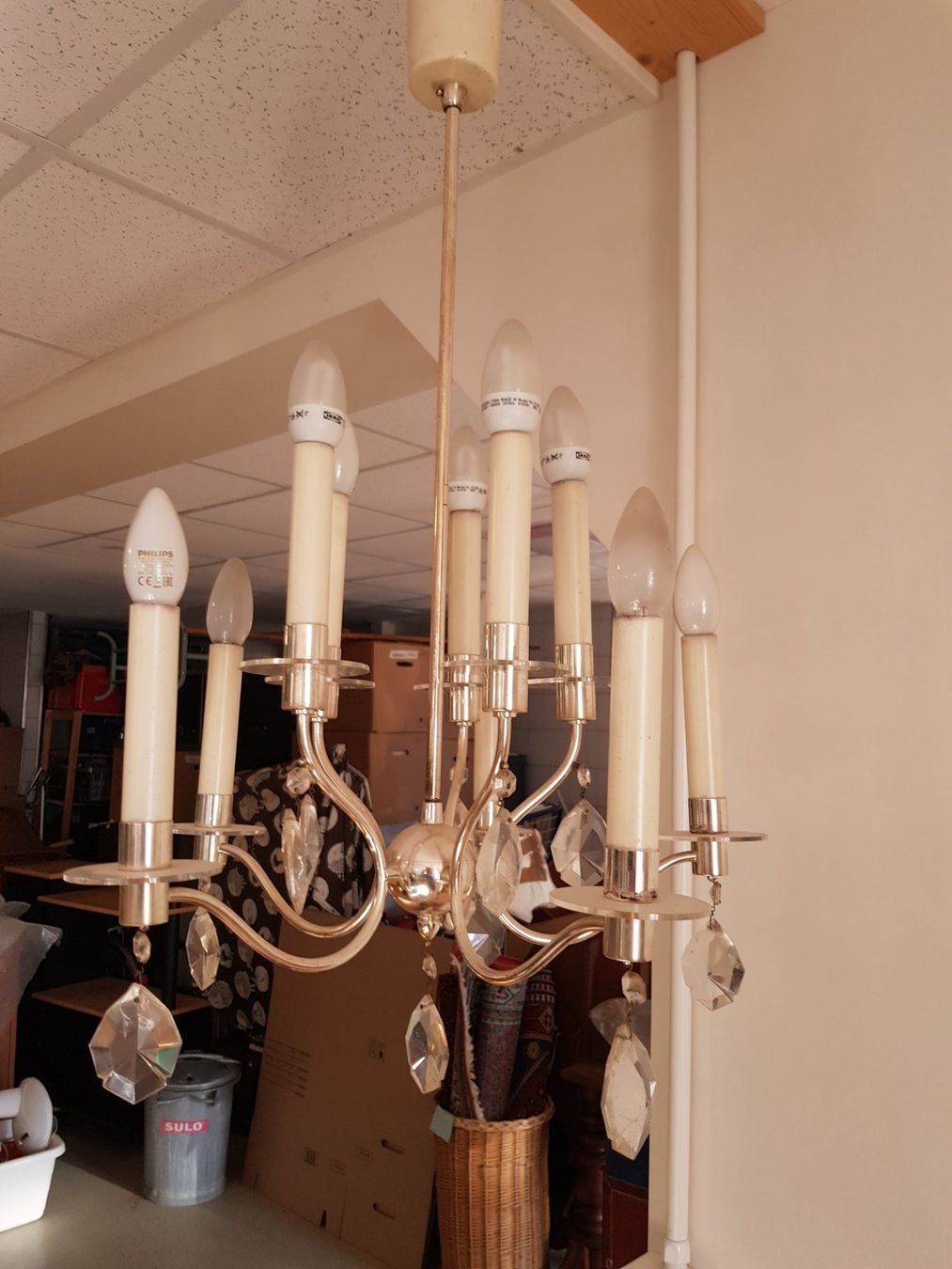 Kronleuchter & Deckenlampen: Lampe Leuchter Kronleuchter, 5 armig Design, Deckenleuchte – Gebraucht aus Walterswil BE von Lonitti 7