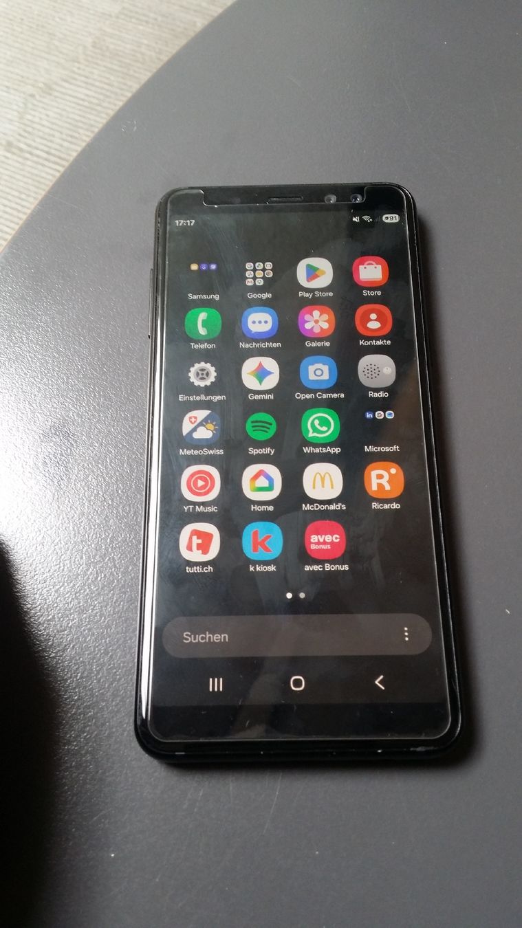 Samsung Handys / Smartphones: Samsung Galaxy A8 mit Android 16 – Gebraucht aus Flawil von rcnkr 7