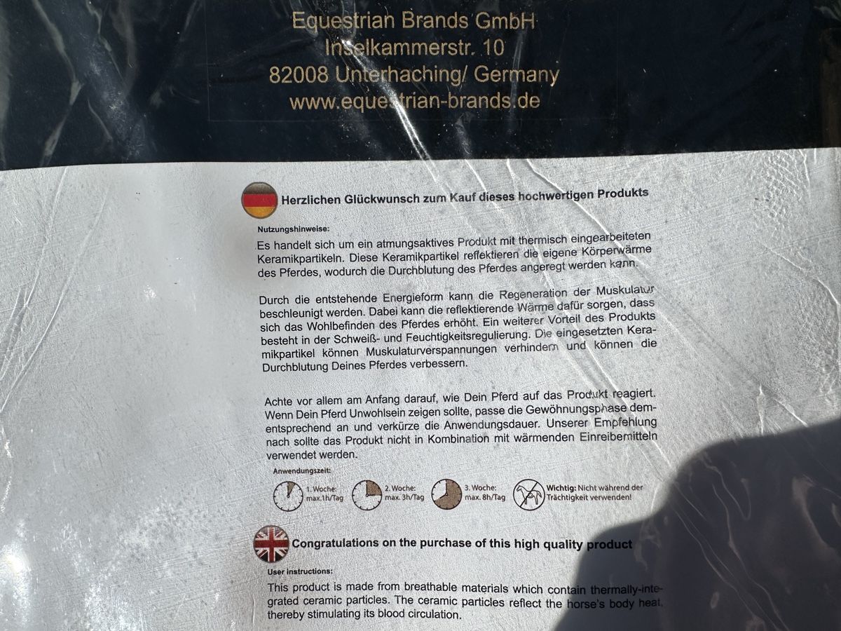 Decken: Abschwitzdecke – Neu und originalverpackt aus Wohlen b. Bern von chrige84 2