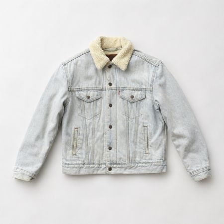 Levi’s Sherpa Trucker Jacke Hellblau