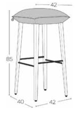 Chaises hautes: Barstuhl SOFT – Neuf (Voir description) à Horgen par StudioSferaAG 6