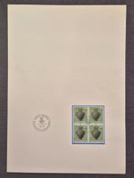 2x Briefmarken Viererblock Pro Patria Ausgabetag 1.6.72
