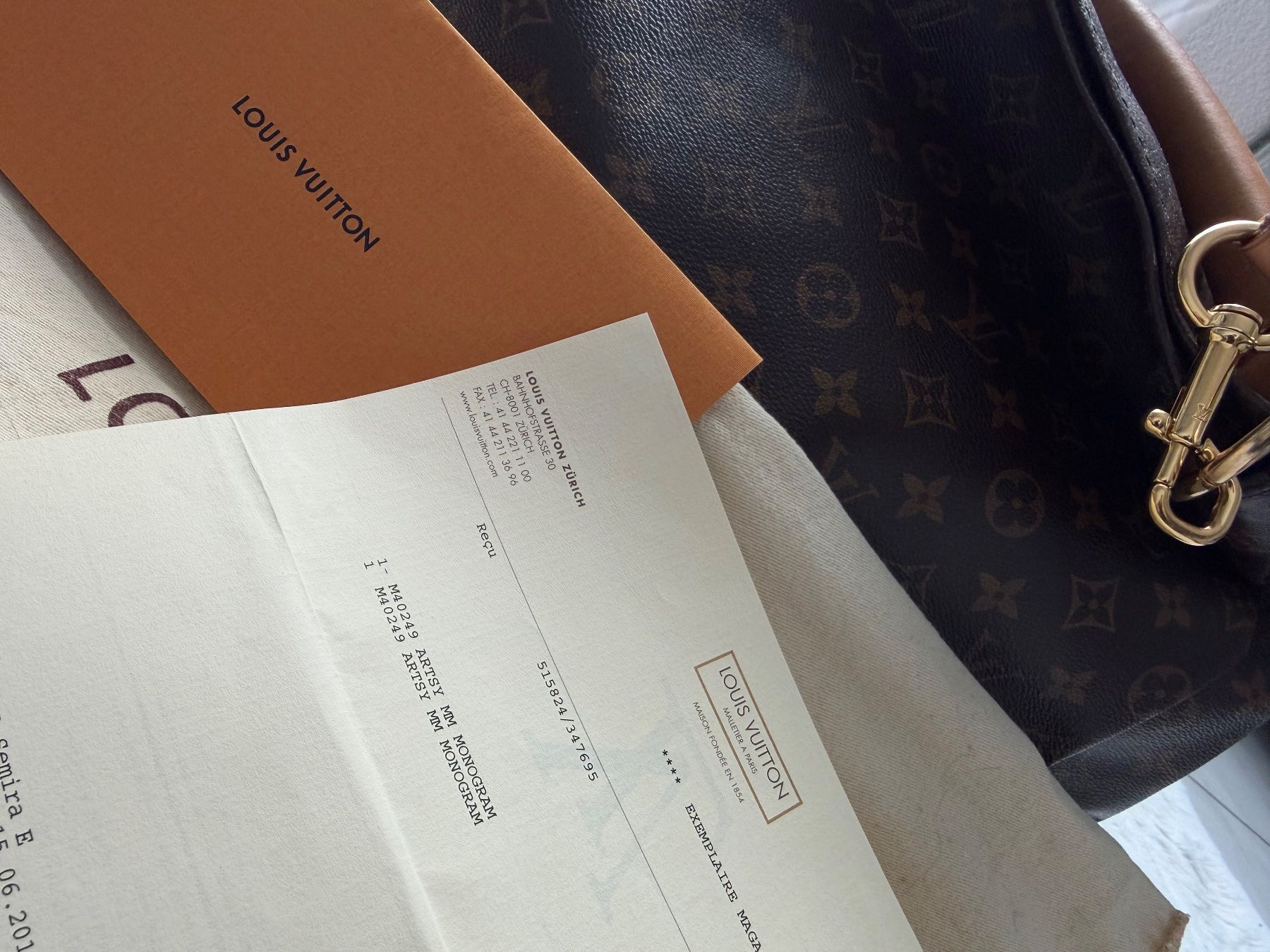 Louis Vuitton Sacs femmes: ARTSY MM MONOGRAM – D'occasion à Thalheim par Queen018 3