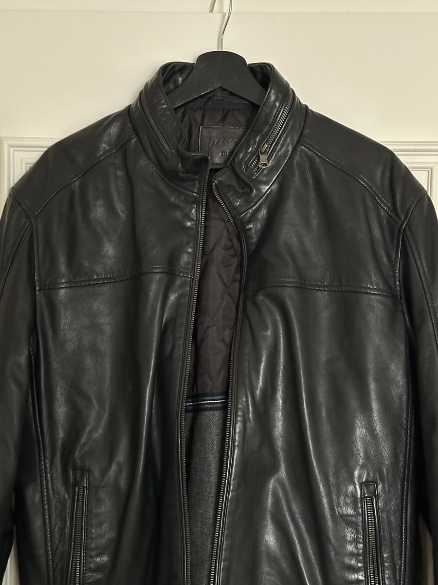Jacken: Lederjacke Herren Gr.54 Echtleder Schwarz – Gebraucht aus Zürich von maruos 1