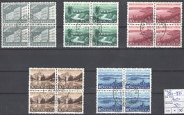 CH - Pro Patria - SBK Nr. B71 - B75 Viererblock Serie