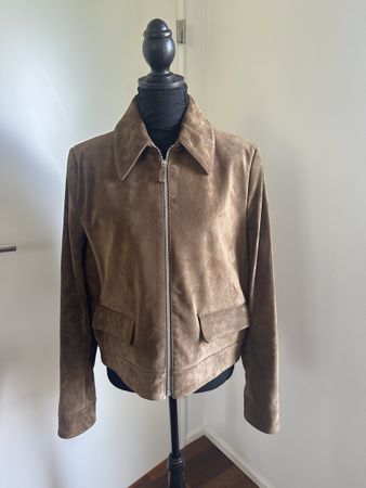 ETRO - new suede leather jacket - IT46