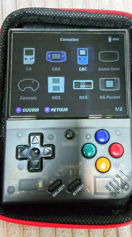 Console: Console Rétro Miyoo Mini+ OnionOS avec étui et accessoires – Usato da Eclépens venduto da Shunyam 3