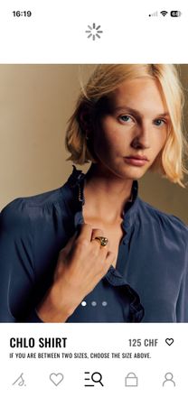 Seidenbluse „CHLO“ von Sézane, Gr. 34