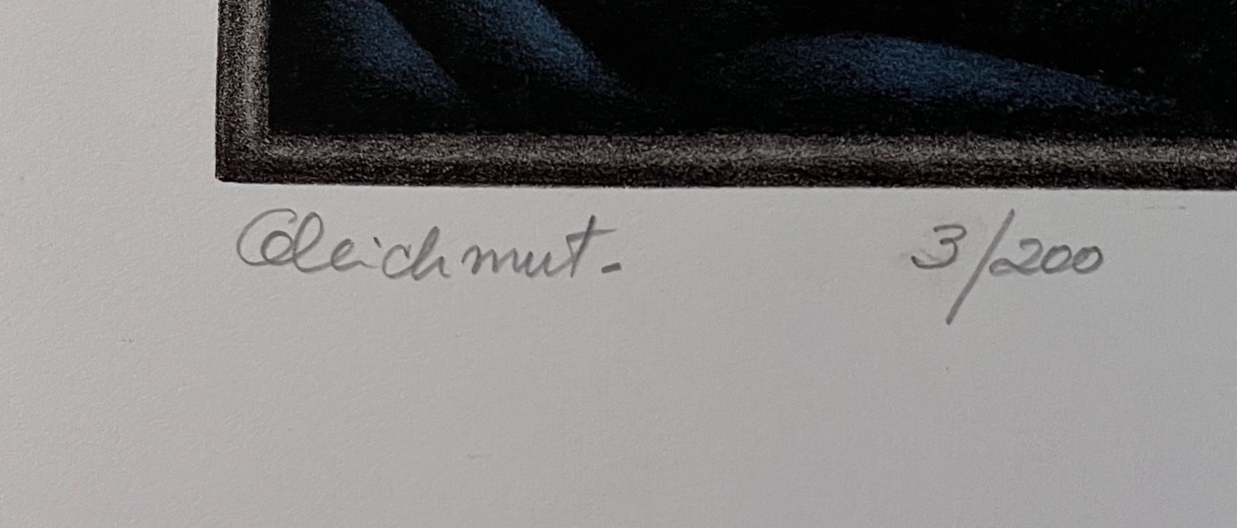Grafica & Litografie: KÜNSTLER  ? LITHOGRAPHIE SIGNIERT NUMMERIERT – Usato da Gersau venduto da grafik-kunst 3