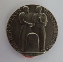 Medaillen, Ehrenabzeichen, Basel 1. Okt. 1933 Tag der Völker