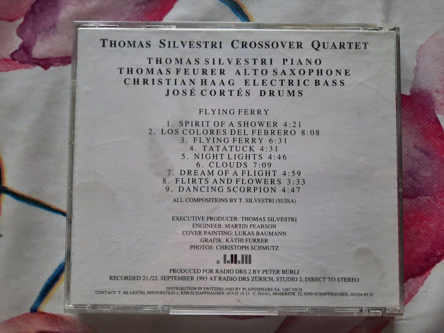 CDs: CD Thomas Silvestri Crossover quartet - Flying Ferri – Gebraucht aus Pully von bro_n52j 1