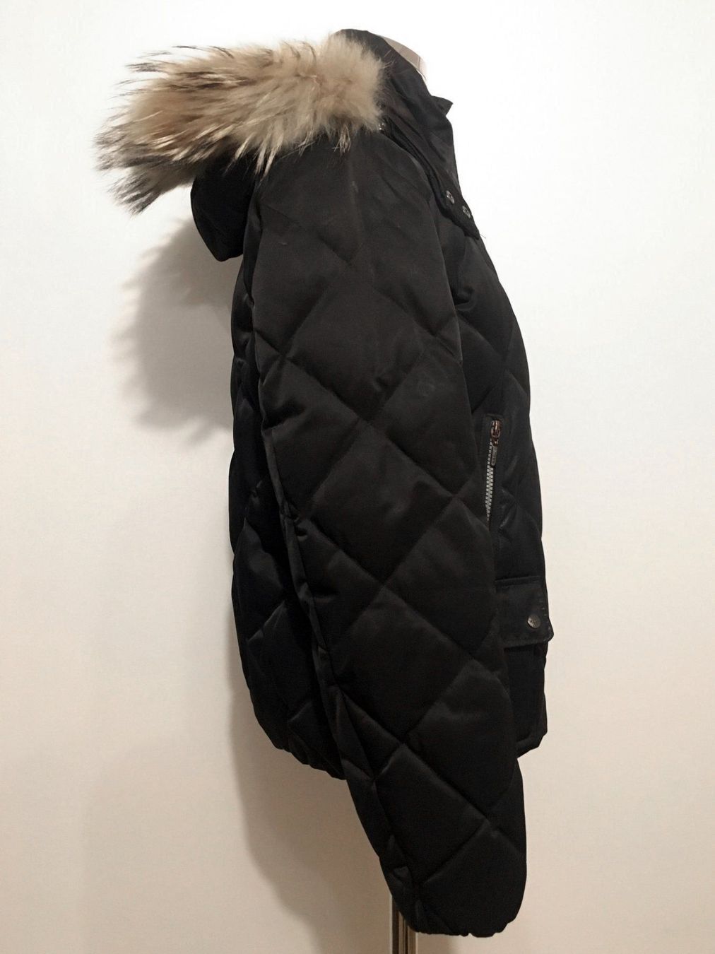 Geox Giacche: Winterjacke Damen Geox mit Echtpelz / M – Usato da Zürich venduto da laudomai 1