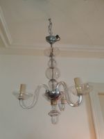 Vintage Murano Glas-Lüster, 3-flammig - Zeitloser Klassiker!
