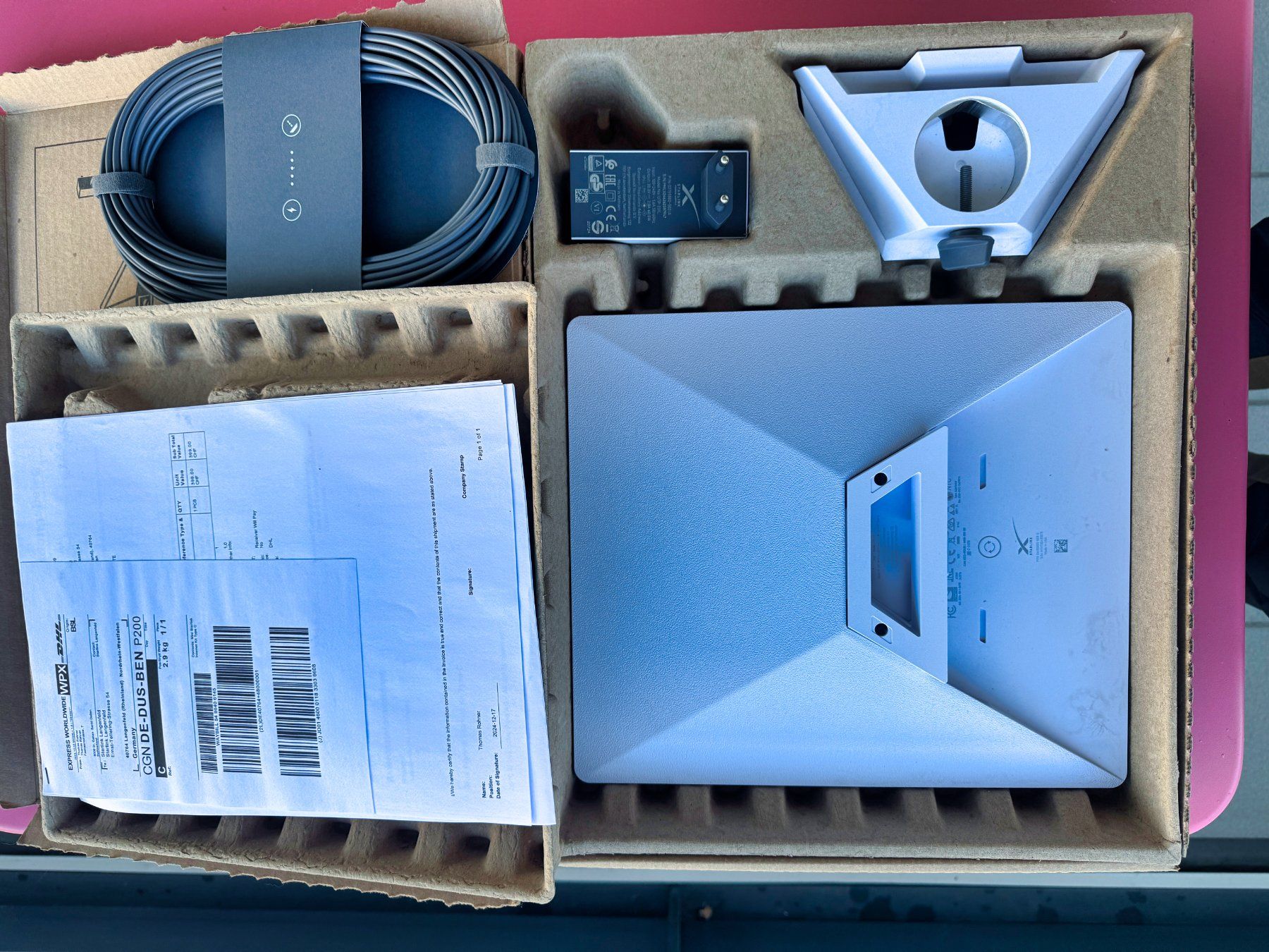 Wlan: Starlink Antenne Mini Kit DE – Neu und originalverpackt aus St. Gallen von tr5_c6mf