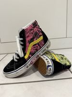 Vans Sk8-Hi bunt Schwarz Pink Grün – Gr. 38