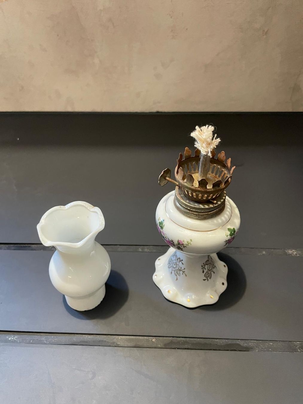 Lampen: Lampe pétrole ancienne – Gebraucht aus Lajoux JU von Briard0 3