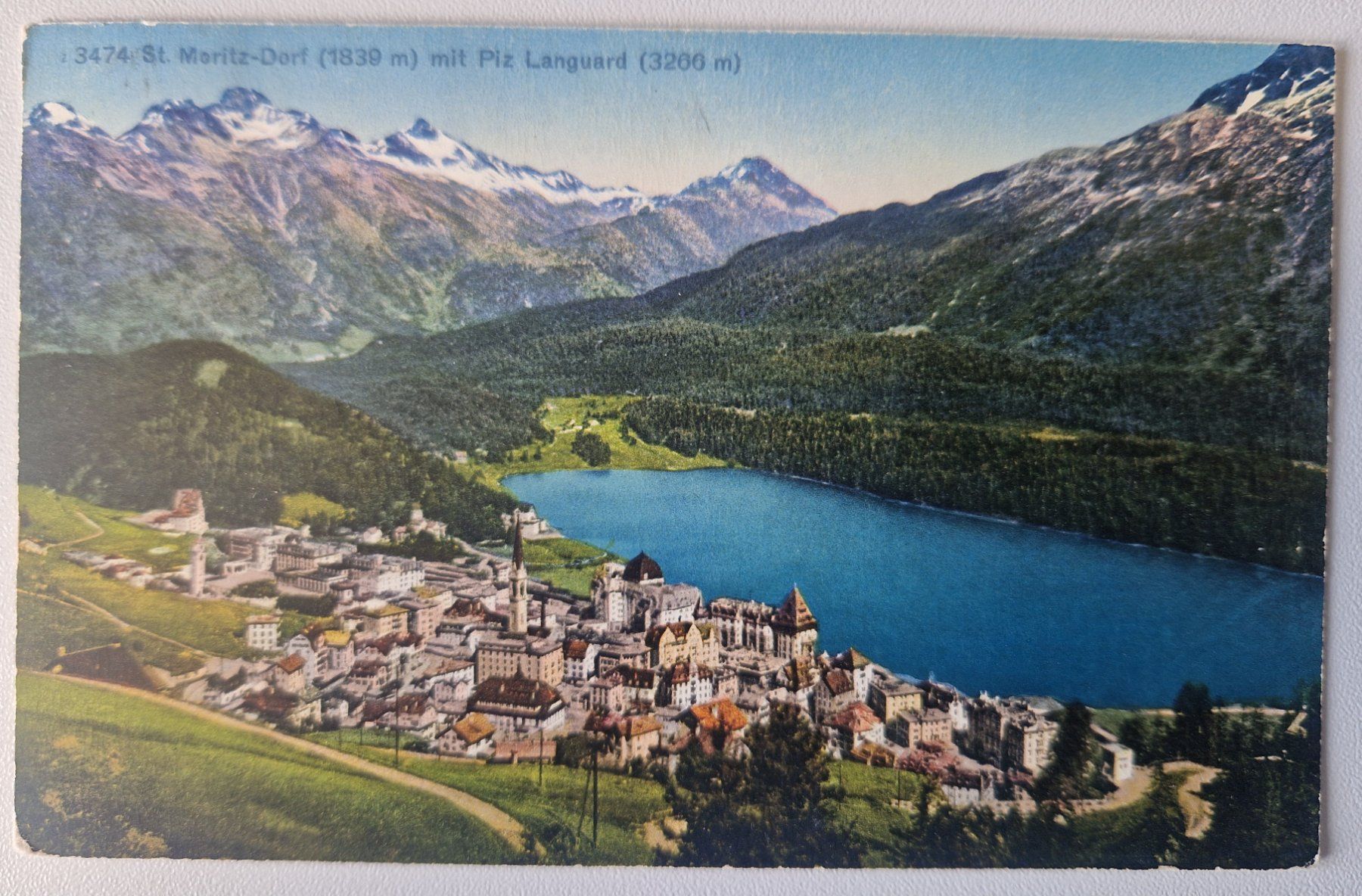 Cartes postales: St. Moritz-Dorf 1928 – D'occasion à Melchnau par Arthurius