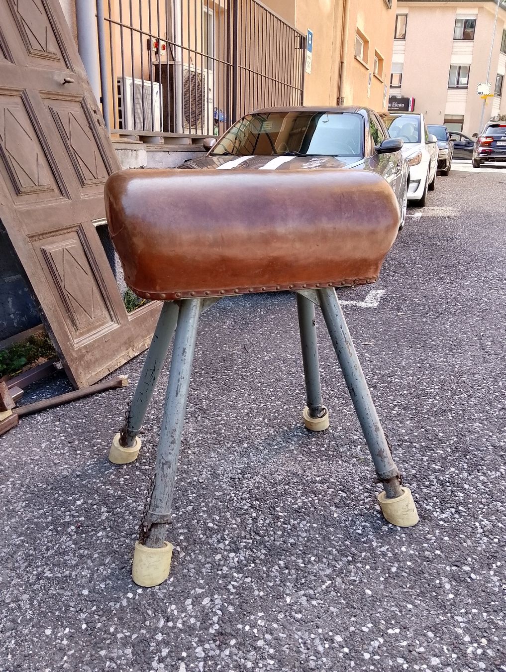 Tutti gli attrezzi: turnbock - cavallina - mouton de saut – Usato da Lugano venduto da Johnny72