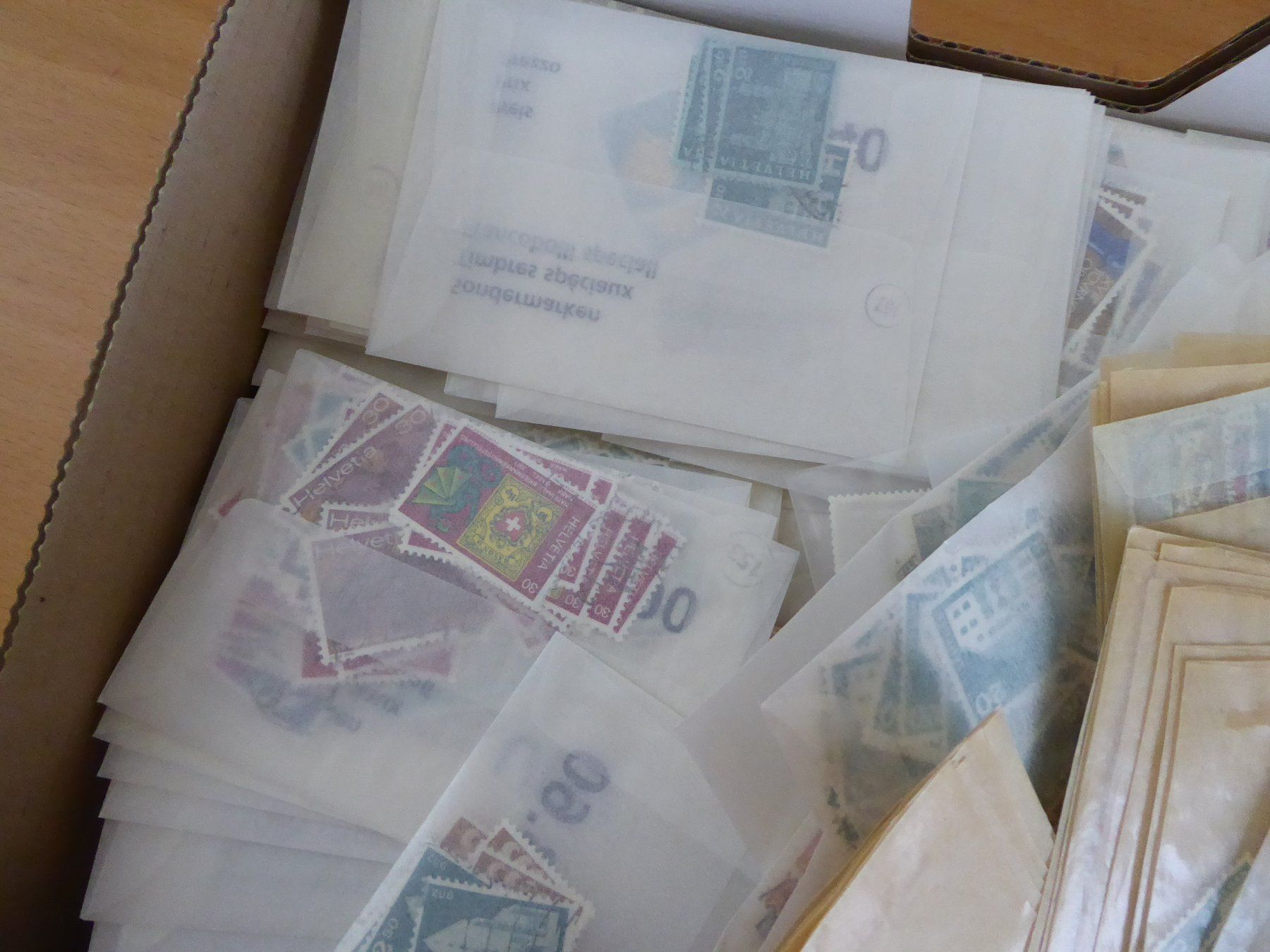 Tutti i francobolli: INTERESSANTER POSTEN BRIEFMARKEN SCHWEIZ – Usato da Rothrist venduto da swisstools 3