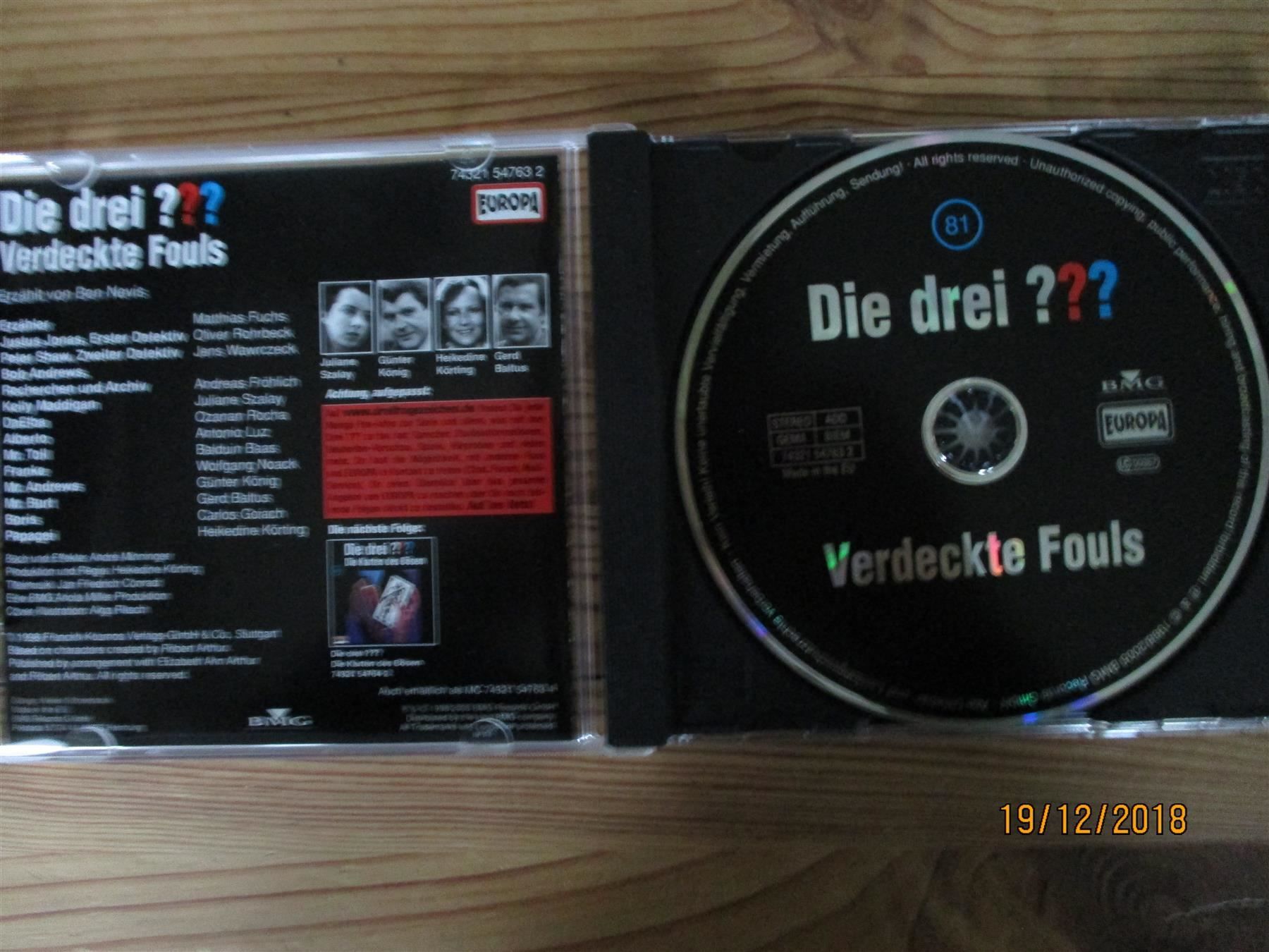 Audiolibri: Die drei Fragezeichen Folge 81 – Usato da Liestal venduto da Disc-Point 1