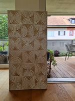 Grosses 3D Wandrelief / Wandbild Holz  Boho / Japandi-Stil