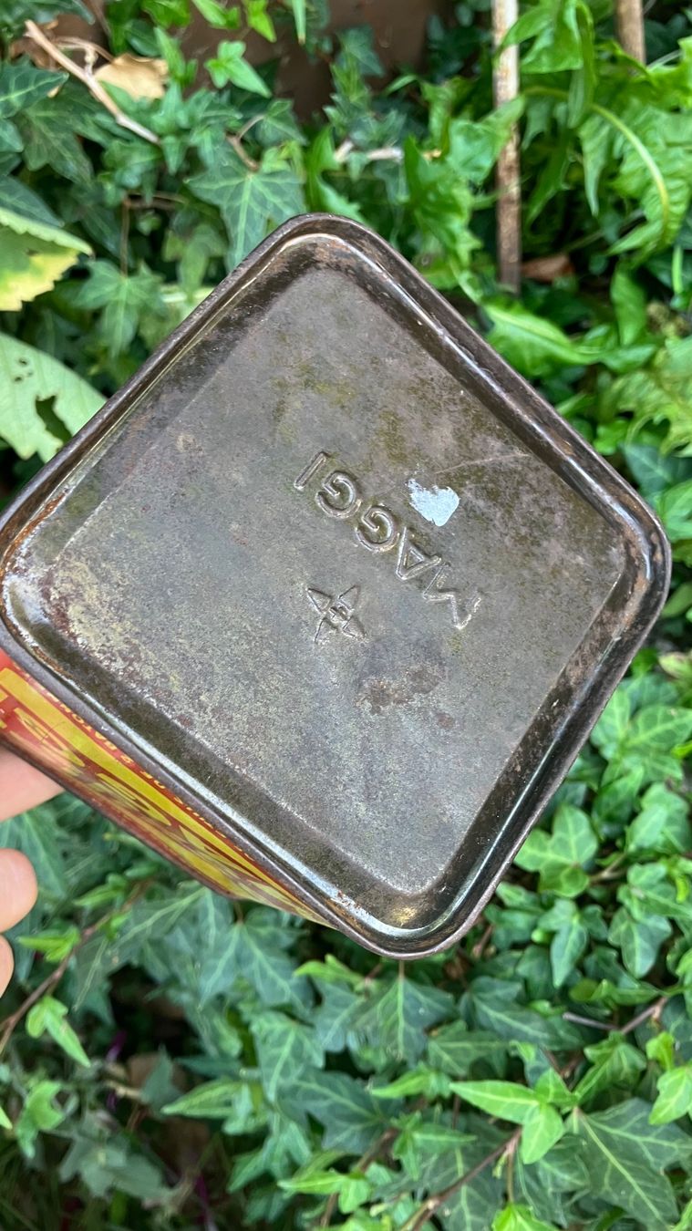 Barattoli: Blechdose MAGGI 10cm boite vintage – Usato da St-Cierges venduto da LeRegain 2