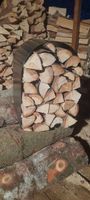 Holzgestell für Brennholz inkl. Holz - Ideal für den Winter!
