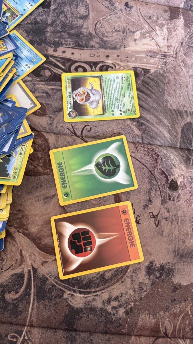 Karten: alte Pokemonkarten  – Neu (gemäss Beschreibung) aus Root von Jana_Ma 3