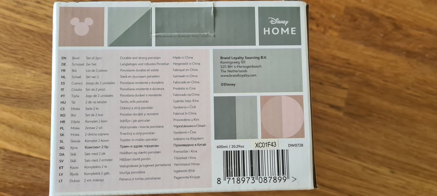 Disney Piatti: Disney Teller + Schüssel Set – Nuovo e nell'imballaggio originale da Allschwil venduto da Virgo 7